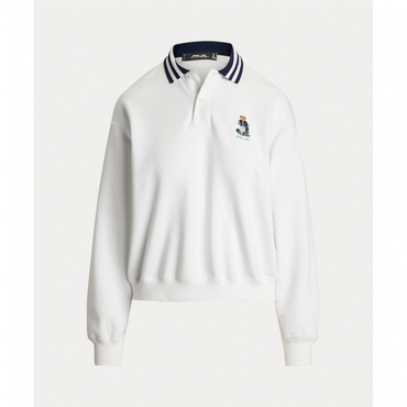 Polo ベア フリース ロングスリーブ ポロシャツ FW24-2618
