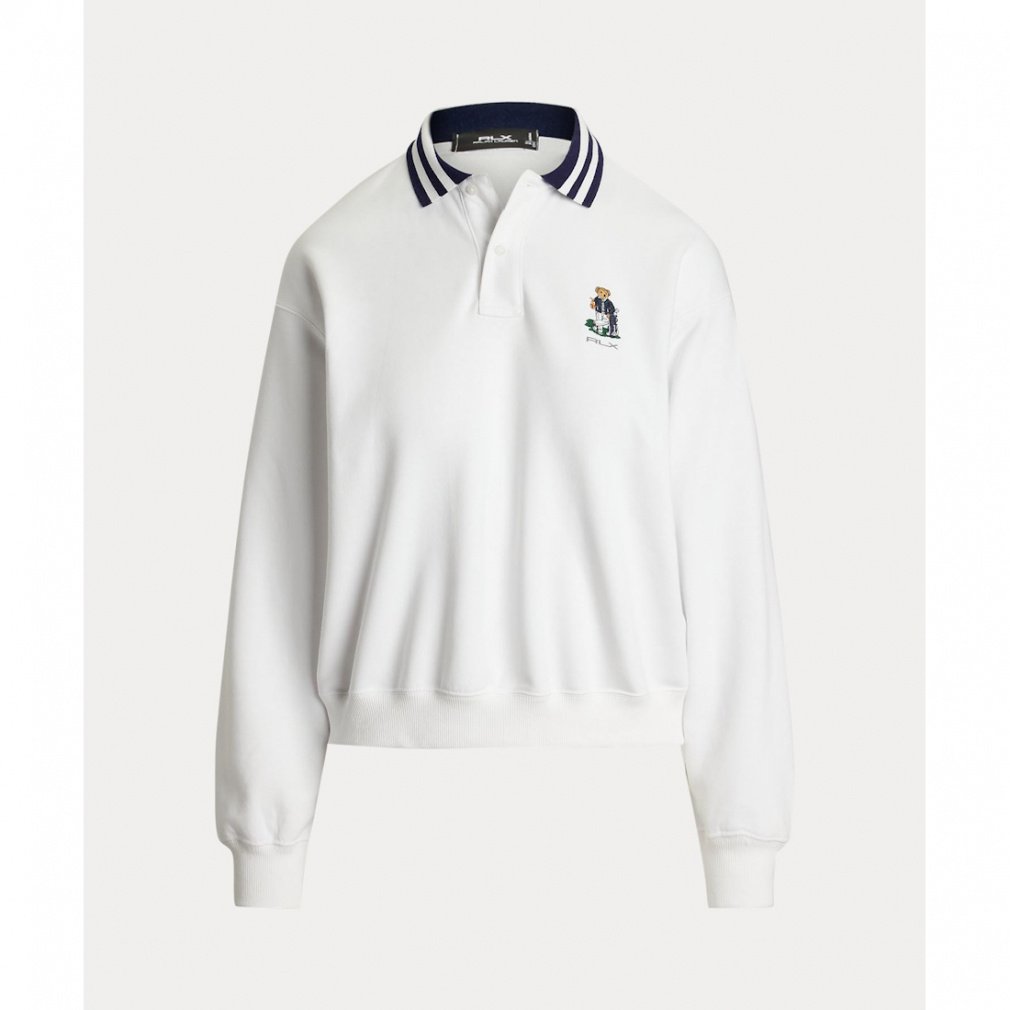 Polo ベア フリース ロングスリーブ ポロシャツ FW24-2618