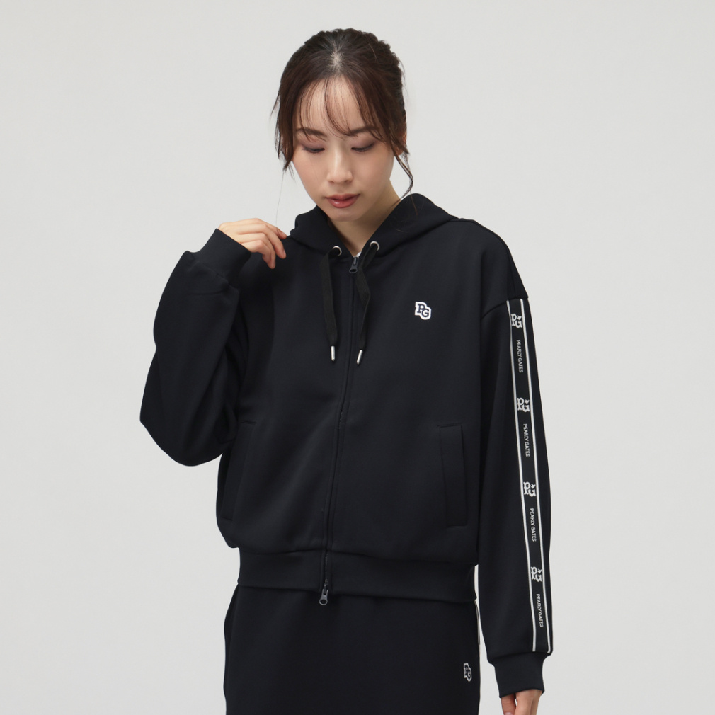 パーリーゲイツ レディース ゴルフウェア 長袖トレーナー 秋 冬 Pe