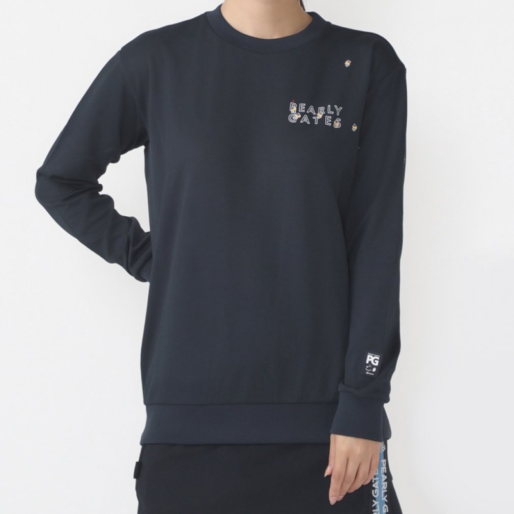 パーリーゲイツ レディース ゴルフウェア 長袖トレーナー 秋 冬 SNOOPY