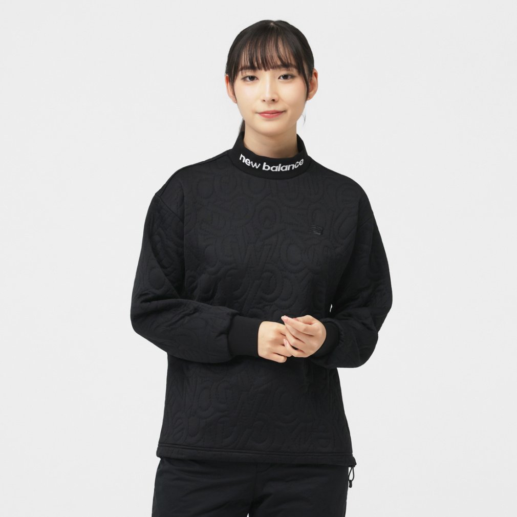 j[oX fB[X StEFA g[i[ H ~ TEXTURED MOCK NECK PULLOVER (0125262505) New Balance