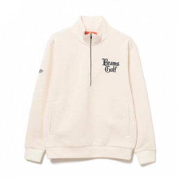 ORANGE LABEL / ハニカムダンボール ハーフジップ プルオーバー  