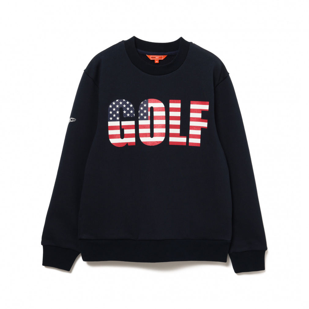 ビームスゴルフ レディース ゴルフウェア 長袖トレーナー 秋 冬 OR.GOLFロゴPO/L (8313009144) BEAMS GOLF
