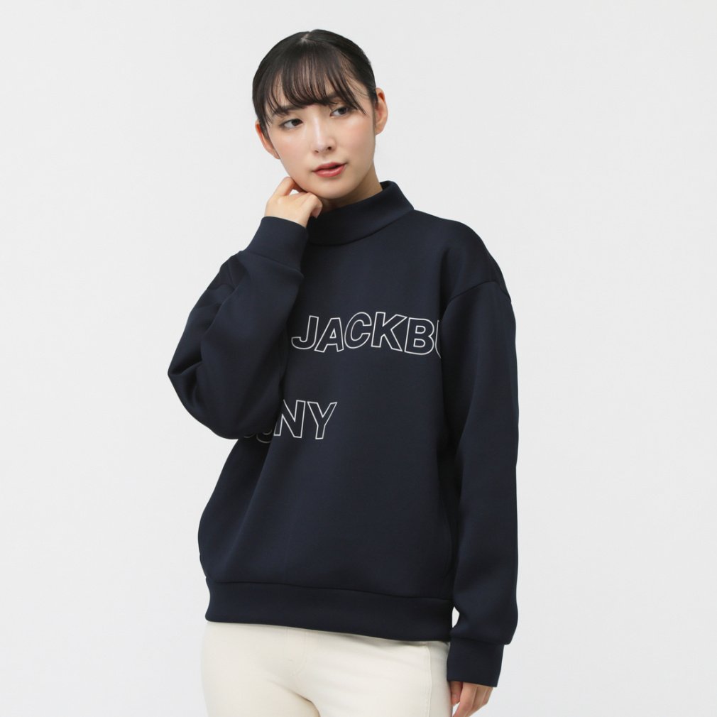 ジャック バニー レディース ゴルフウェア 長袖トレーナー 秋 冬 PE/PUダンボール 長袖スウェット (2635262732) Jack Bunny!! ジャックバニー
