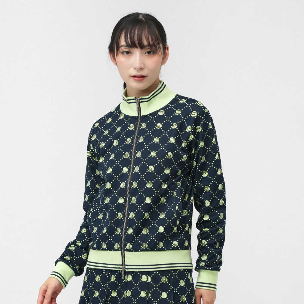 ジャック バニー レディース ゴルフウェア 長袖トレーナー 秋 冬 ロゴ モノグラムJQ 長袖カットソー (2635262010) Jack Bunny!! ジャックバニー