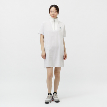 SWEAT HALF ZIP ONE-PIECE 125124501