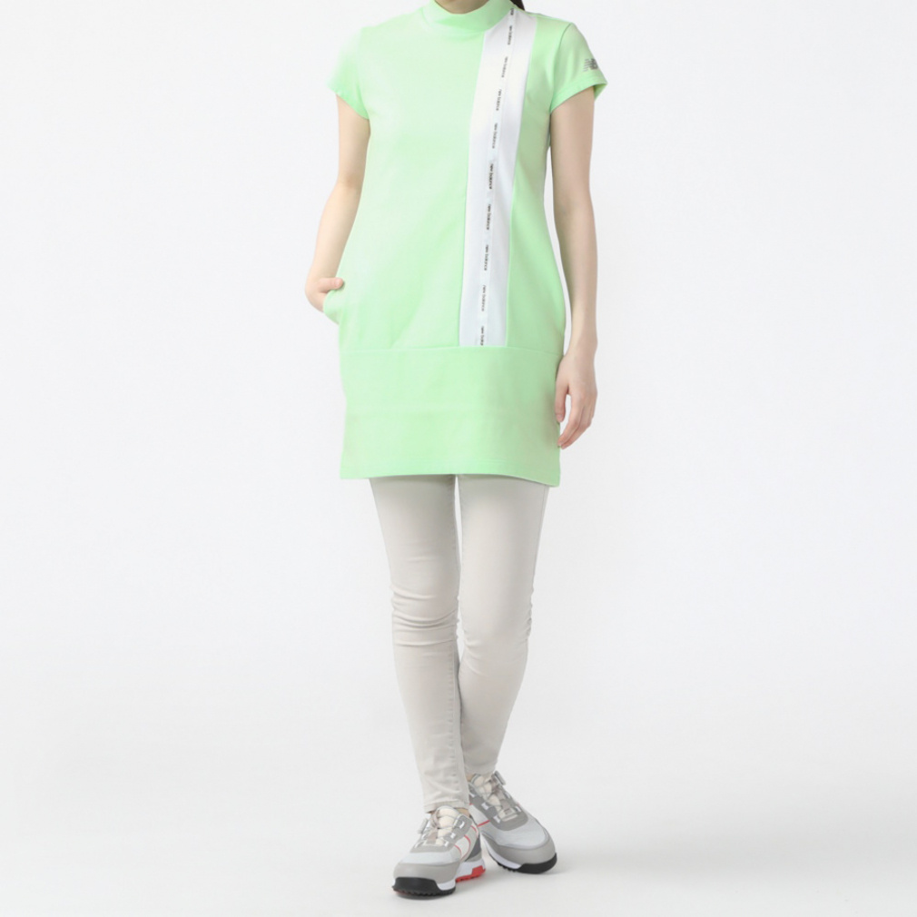 j[oX fB[X StEFA g[i[ t  SWEAT S/SLEEVE MOCK NECK OP (0124124501) New Balance