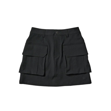 GFW STRETCH TWILL CARGO SKIRT BLK 14859854