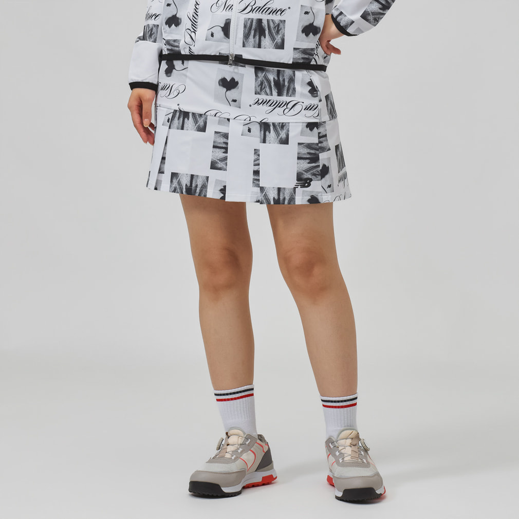 �j���[�o�����X ���f�B�[�X �S���t�E�F�A �X�J�[�g �H �~ SOFTSHELL PLEATED SKIRT (0126234505) ���f�B�[�X New Balance