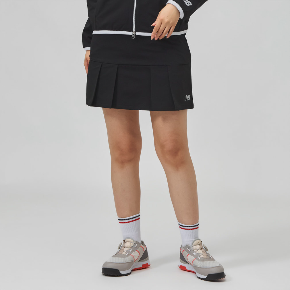 ニューバランス　2点セット　スカート　ゴルフ ニューバランス レディース ゴルフウェア スカート 秋 冬 SOFTSHELL