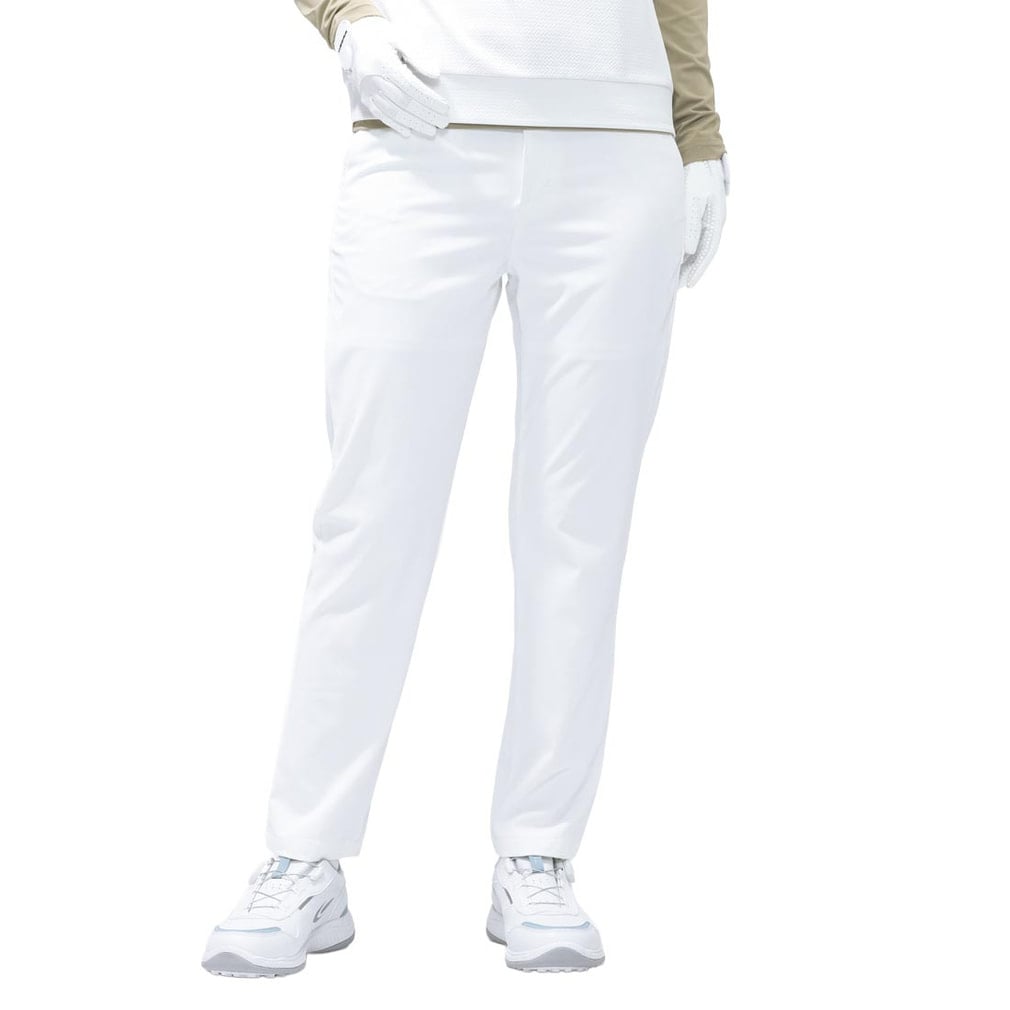 GOLFのCROPPEDパンツ（ホワイト/Mサイズ） コルウィン レディース ゴルフウェア クロップドパンツ 春 夏