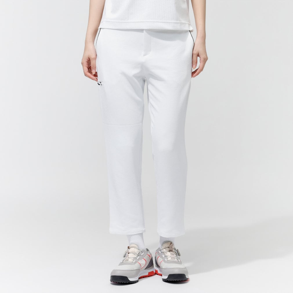TAPERED CROPPED PANT 0126136502(ホワイト-M)