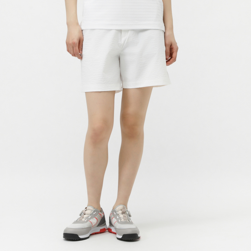 ナイロンドビーストレッチショートパンツ 0435132552(ホワイト-XS　レディス)