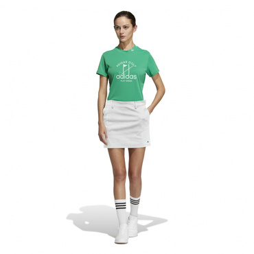 PLAY GREEN ストレッチスカート(ホワイト-XS)