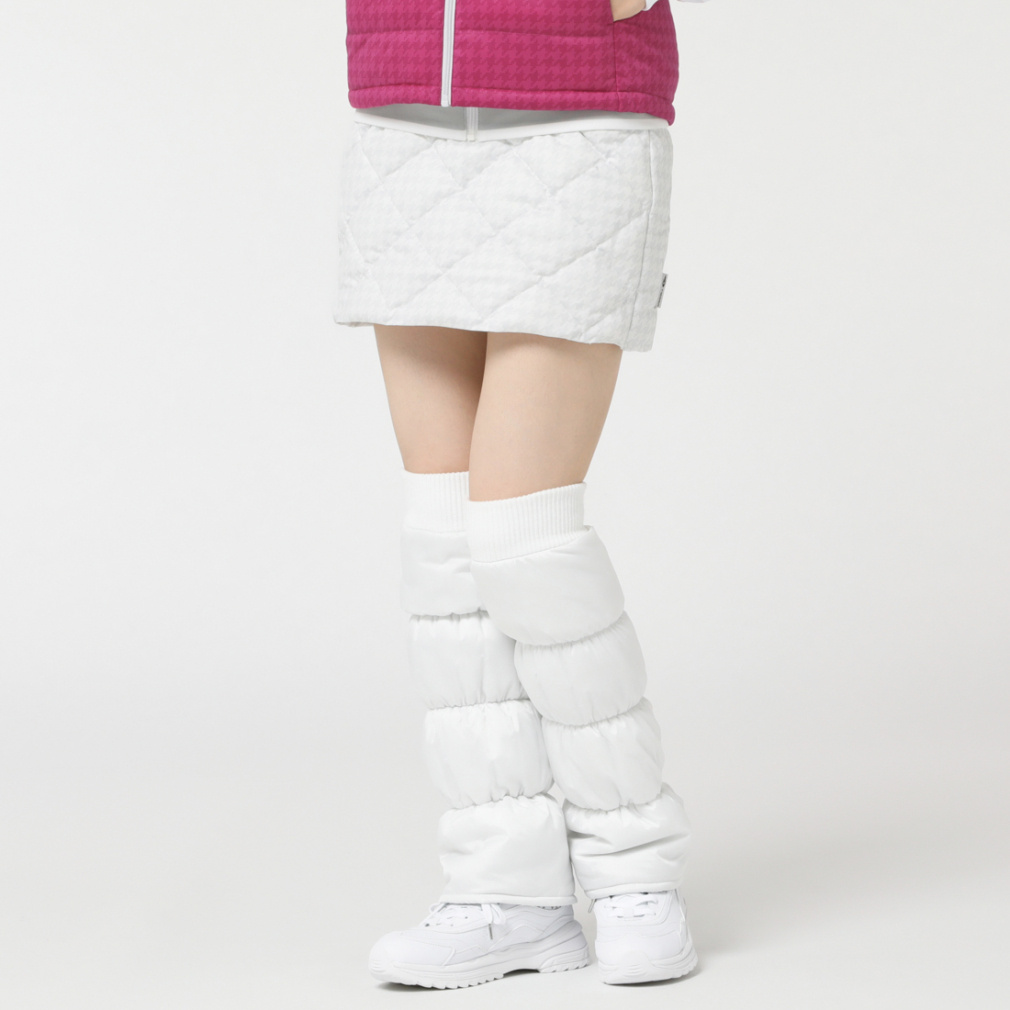 ティゴラ レディース ゴルフウェア ウインドスカート 秋 冬 中綿 ストレッチニット スカート (TR-1B2873NSK-HP) TIGORA