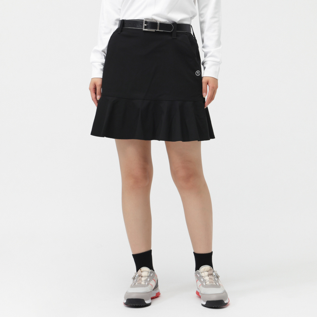 ティゴラ レディース ゴルフウェア スカート 秋 冬 T.ウール混スカート