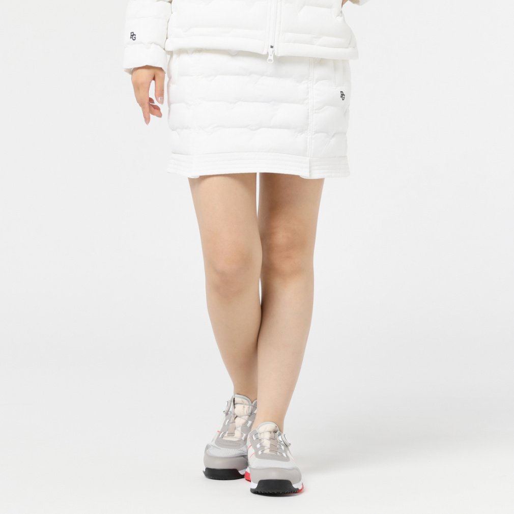 シーズンお値下げ！タグ付　♡新品未使用♡パーリーゲイツ　特殊素材　スカート PEARLY GATES(パーリーゲイツ) スカート｜中古ゴルフウェア通販