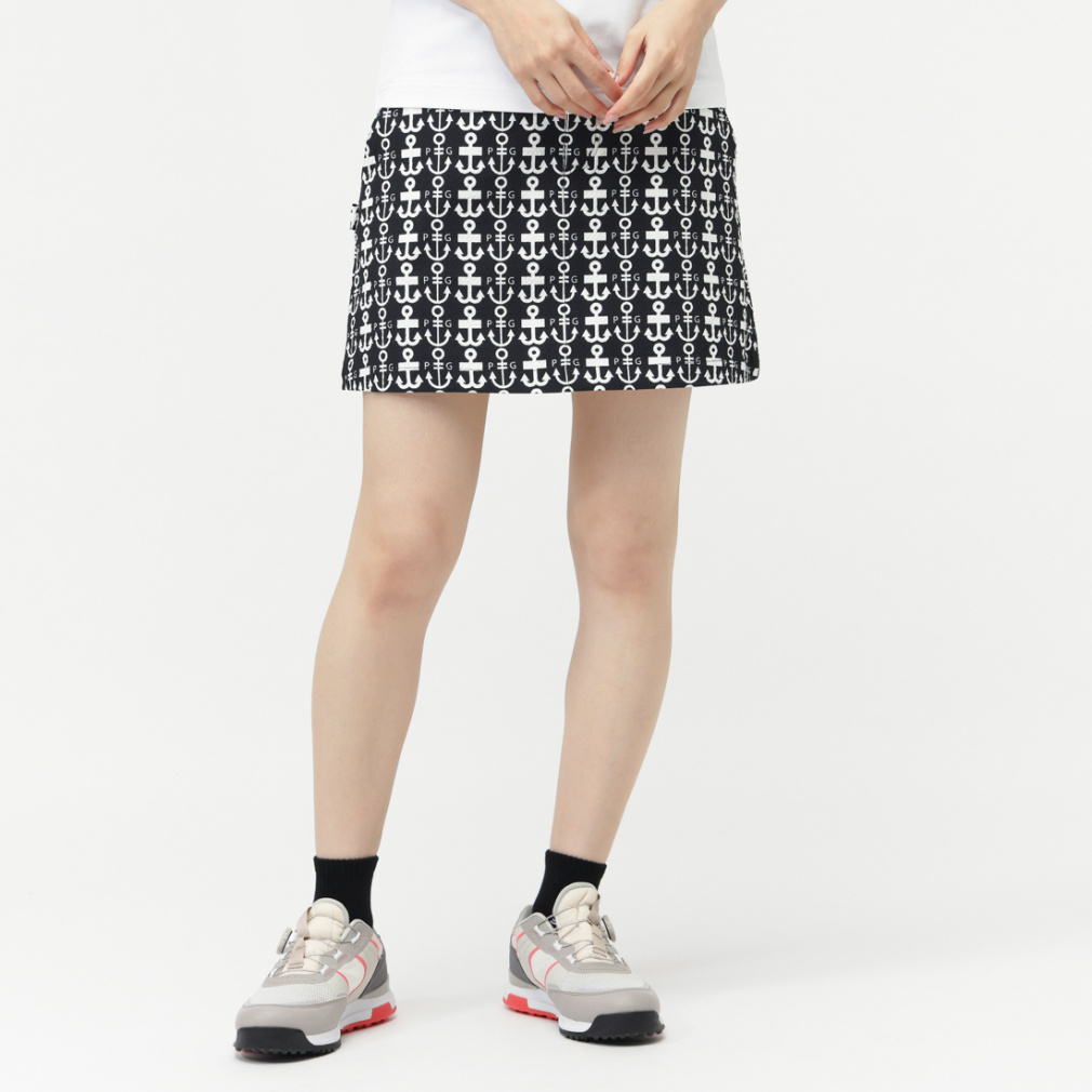 パーリーゲイツ レディース ゴルフウェア スカート 秋 冬 Nyストレッチ