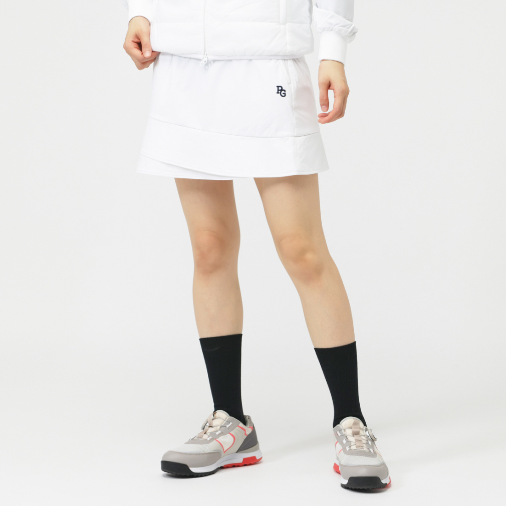 パーリーゲイツ レディース ゴルフウェア スカート 秋 冬 Peストレッチ