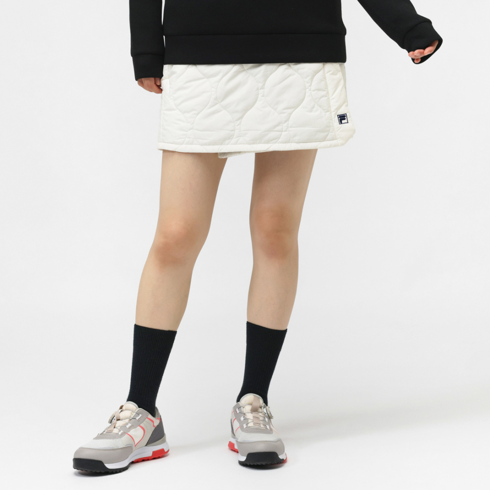 フィラ レディース ゴルフウェア スカート 秋 冬 中綿ラップスカート