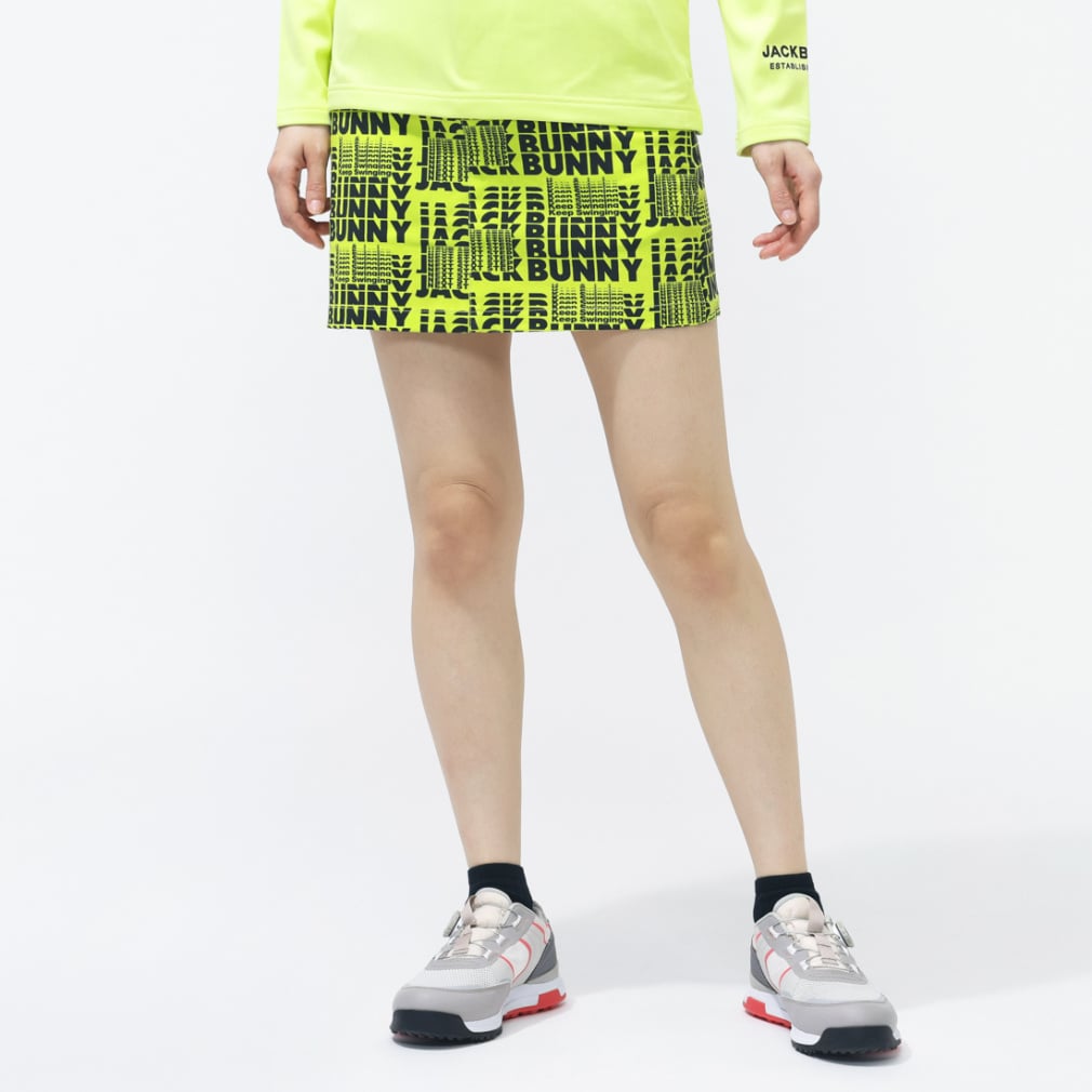 ジャック バニー レディース ゴルフウェア スカート 秋 冬 2WAY C/PU