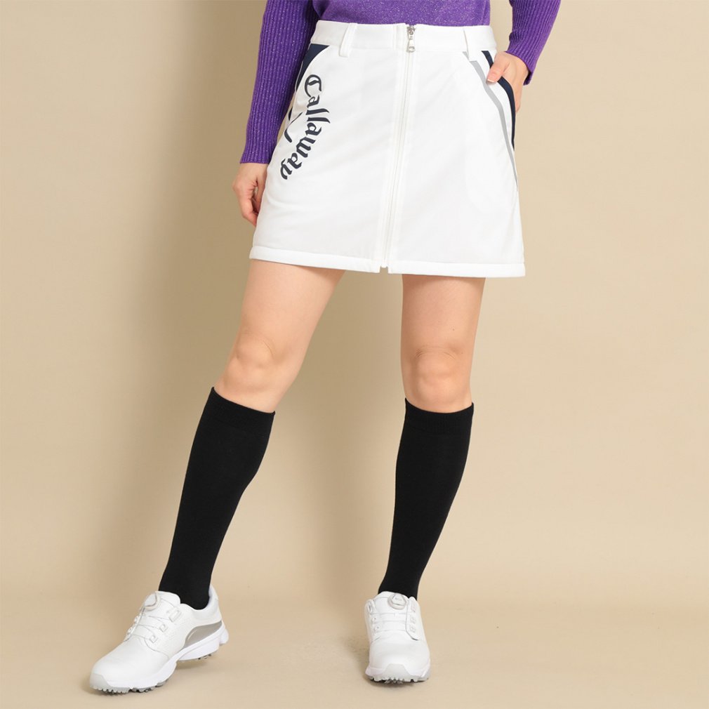 キャロウェイ レディース ゴルフウェア スカート 秋 冬 スター