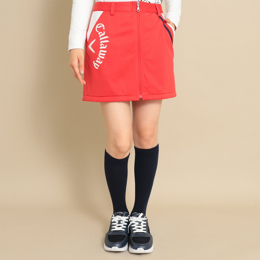 キャロウェイ レディース ゴルフウェア スカート 秋 冬 スター