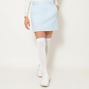 スターストレッチ中綿スカート C25228209(ブルー-M)