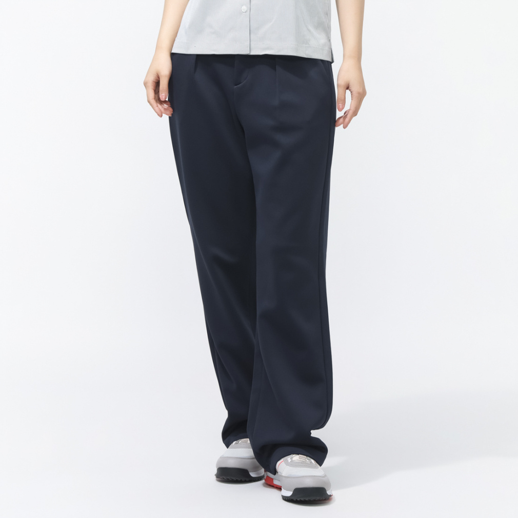 1タックロングパンツ LG6SLP50L(ネイビー-S)