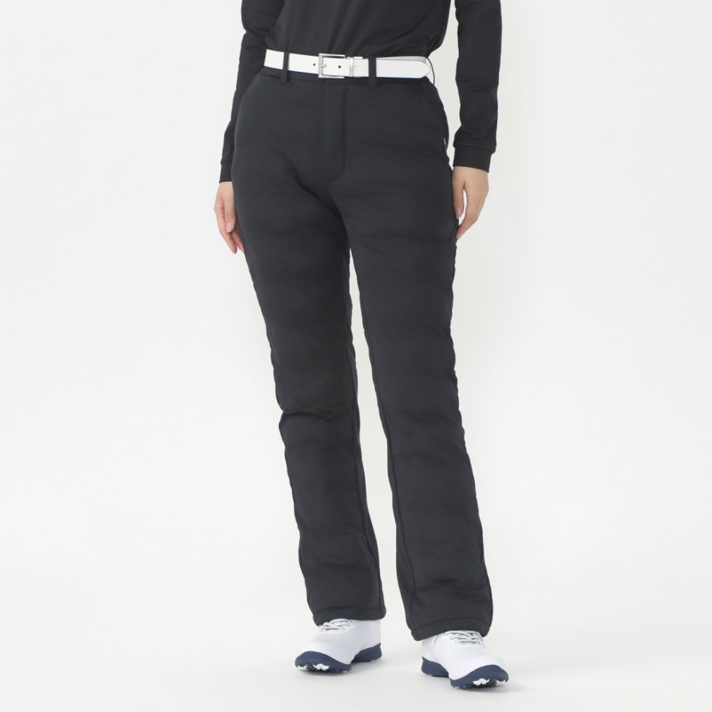 ティゴラ レディース ゴルフウェア ウインドパンツ 秋 冬 中綿ストレッチニットパンツ ストレッチ 撥水 防風 発熱綿 防寒対策 カジュアル (TR-1B2874N) TIGORA