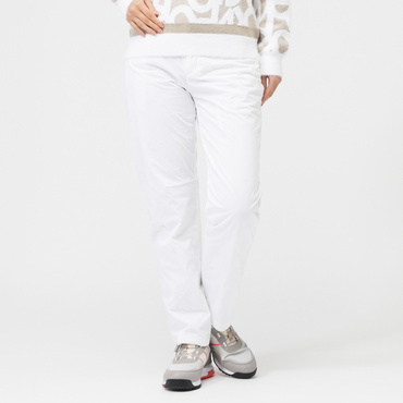 QUILTED TAPERED LONG PANT 0125236501(ホワイト-L)