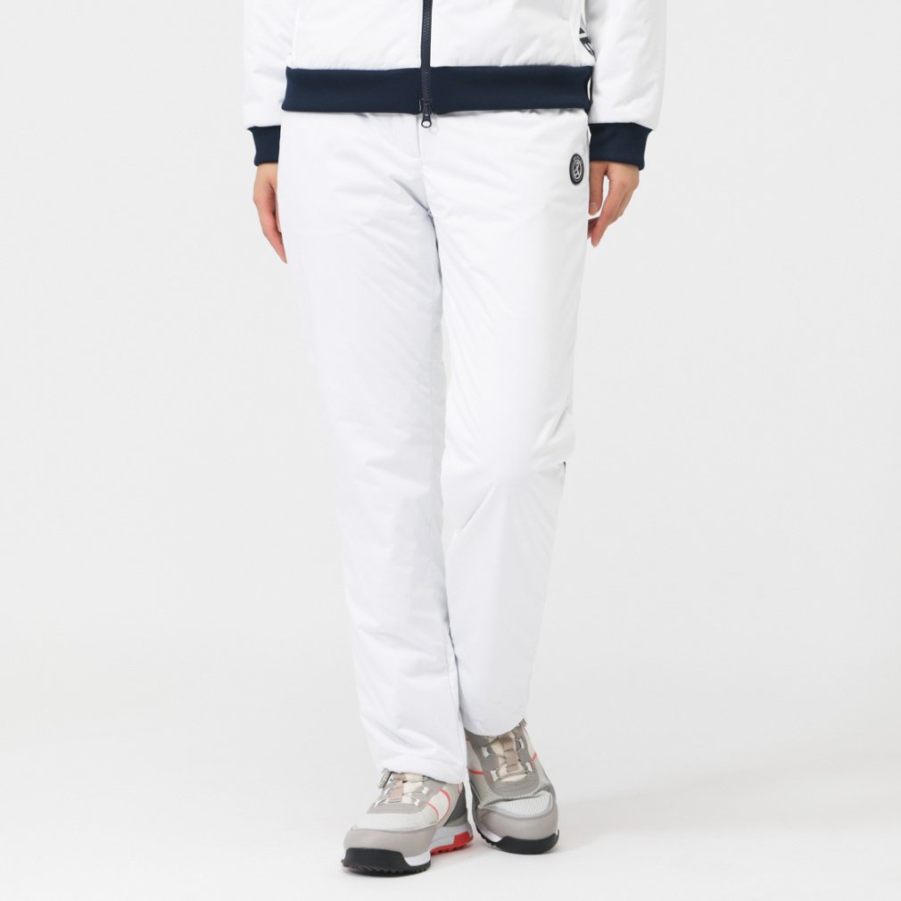 アンパスィ レディース ゴルフウェア ロングパンツ 秋 冬 AIRJUSTER 中