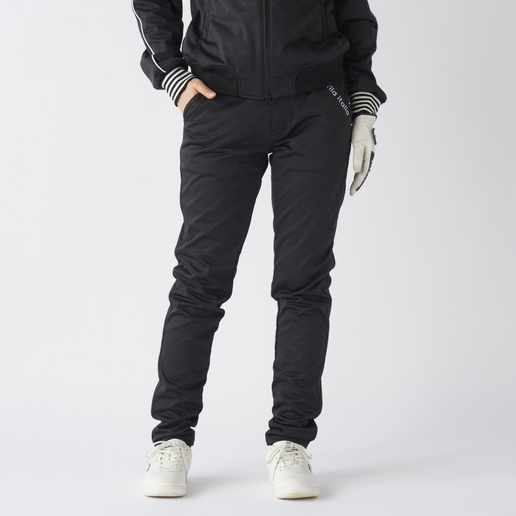 フィラ レディース ゴルフウェア ウインドパンツ 秋 冬 キルトボンディングパンツ カジュアル (795307) FILA
