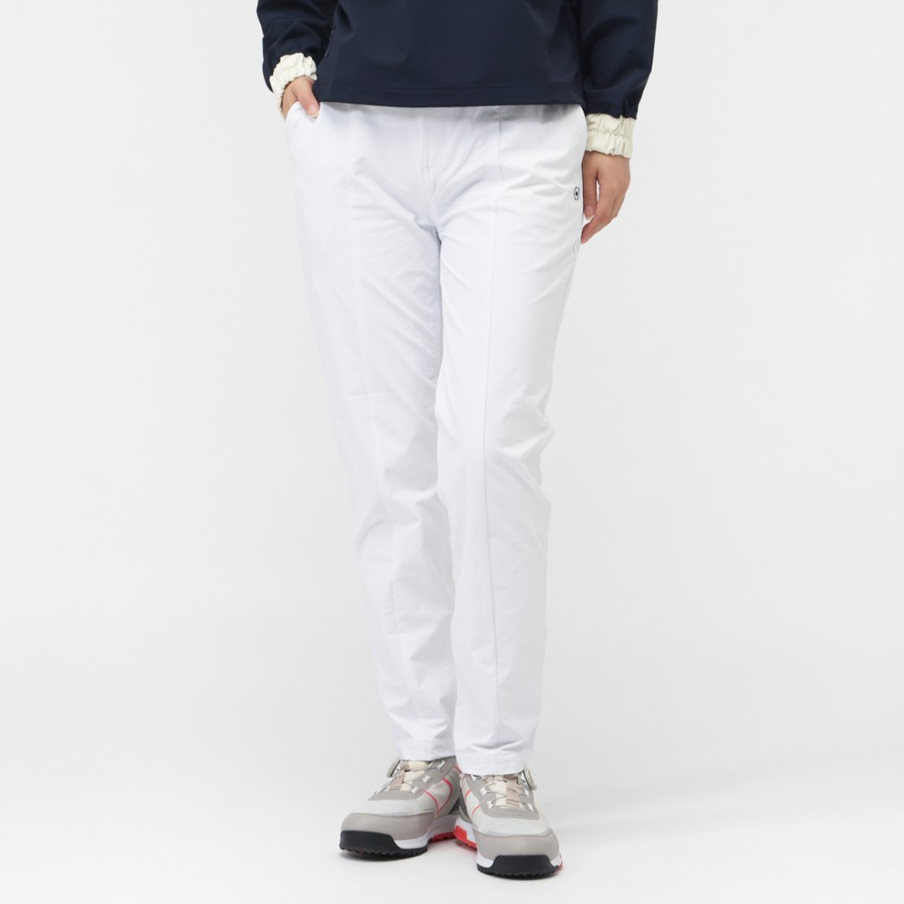 ピン レディース ゴルフウェア ロングパンツ 秋 冬 ダブルフェイス切替