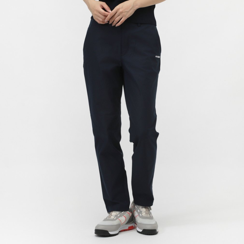 ジャック バニー レディース ゴルフウェア ロングパンツ 秋 冬 T/Cツイル ロングパンツ カジュアル (2635231710) Jack Bunny!! ジャックバニー