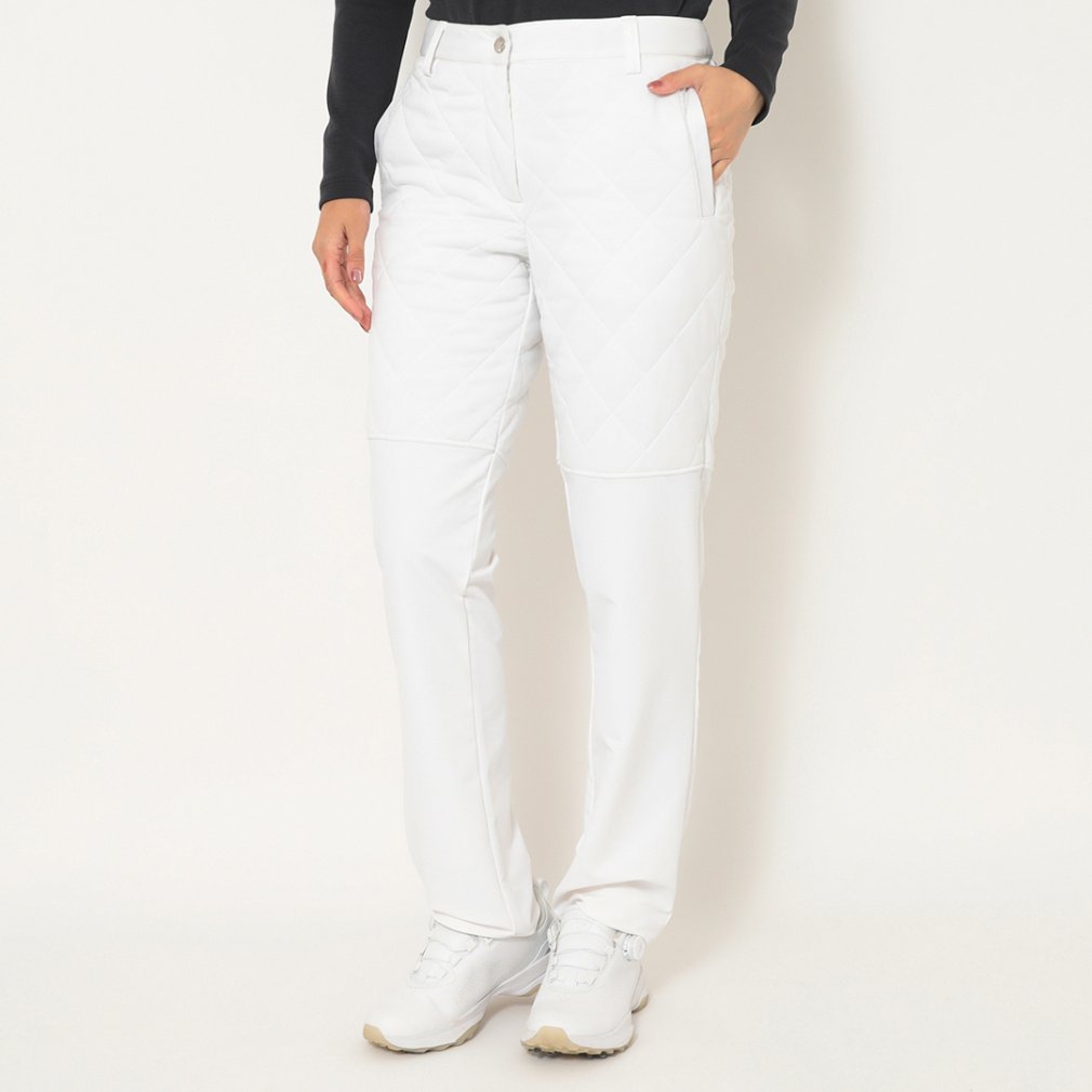 キャロウェイ レディース ゴルフウェア ウインドパンツ 秋 冬 スターストレッチ×二重織中綿パンツ カジュアル (C25226205) Callaway