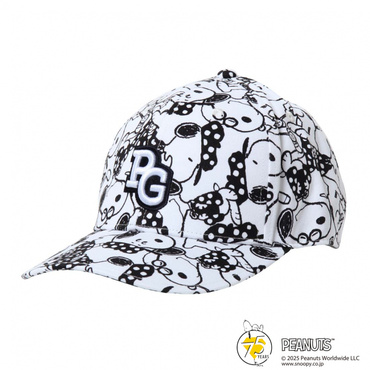 SNOOPY 総柄ツイルキャップ 0535287040