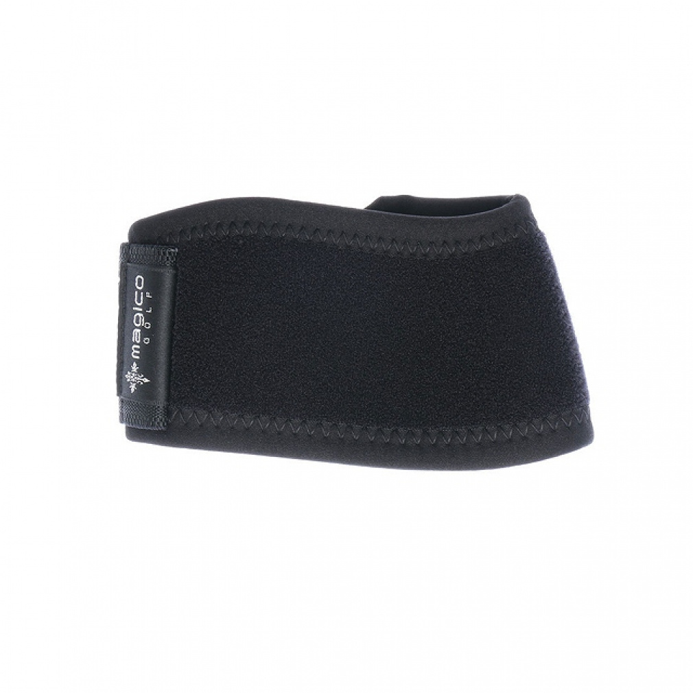 ゴルフウェア 春 夏 サポーター ラップサポーター 左手首用 395516 : ブラック