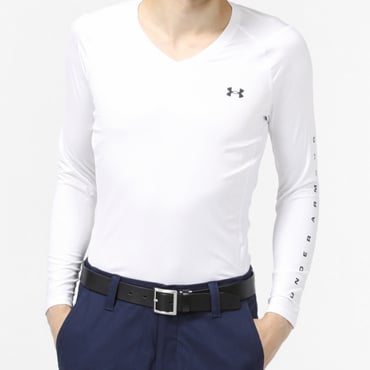 HEATGEAR FITTED LONG SLEEVE V-NECK SHIRT 1371673