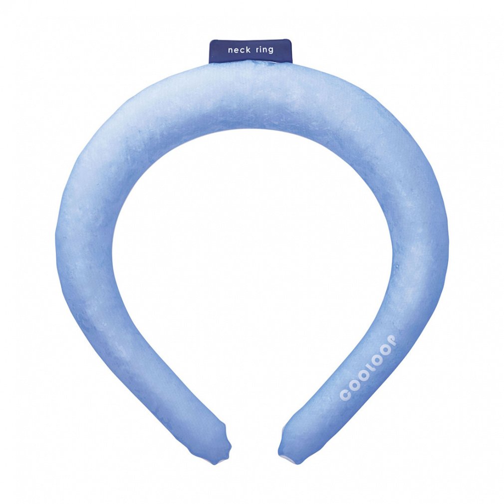 COOLOOP クーループ ネックリングL ブルー 2時間 41802(ブルー-L)