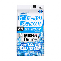 メンズ 顔もふけるボディシート クールタイプ 1416315G