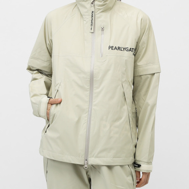 NYストレッチタフタ3Lレインジャケット 0535988412