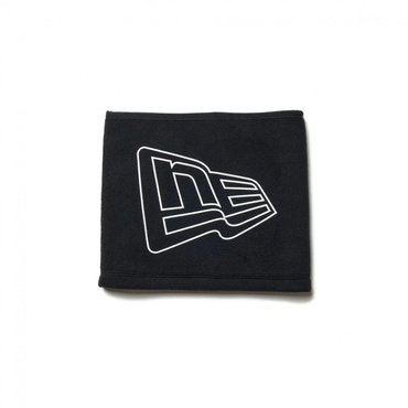 FLEECE NECK WARMER REG FLAG BLK WHI 14311559