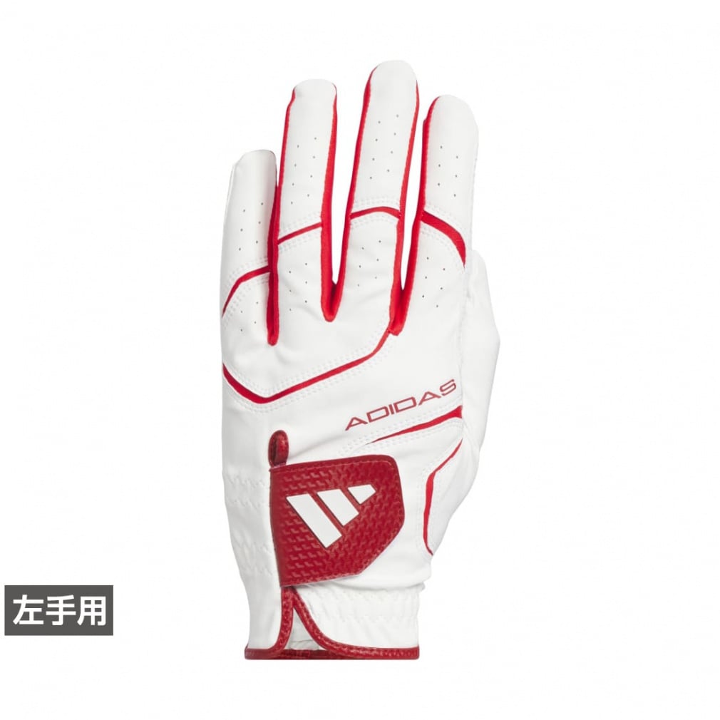 ノンスリップ 26 グローブ JZ3480(ホワイト×レッド-21cm)