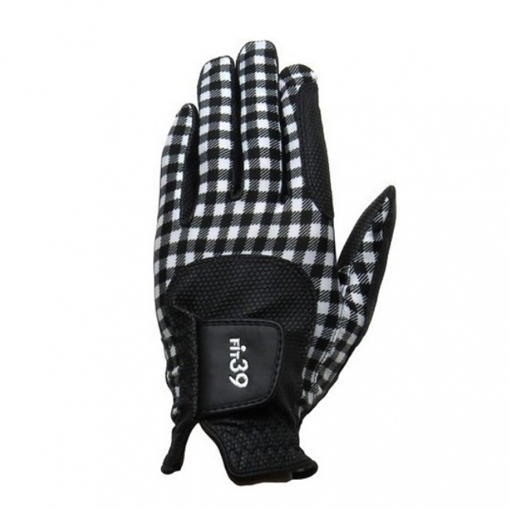 MIC ~bN FIT39GLOVE tBbgTL[O[u MGF-220NA CHKBK/BK FubN×zCg StEFA StO[u   Y golf5