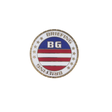 ENAMEL BG FLAG MEDAL MARKER BRG261G31