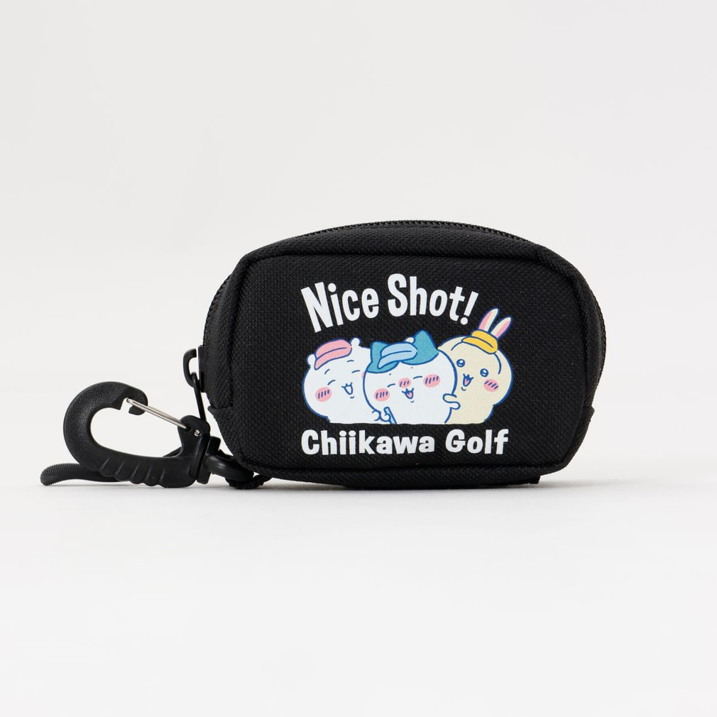 ちいかわGOLF ボールポーチ ナイスショット ゴルフ ラウンド小物