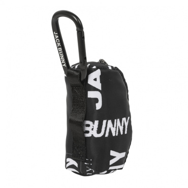 ジャック バニー ロゴプリントボールポーチ (2624284902) ゴルフ ラウンド小物 Jack Bunny!! ジャックバニー