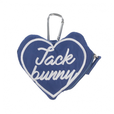 ジャック バニー ハート柄ポーチ (2624284101) ゴルフ ラウンド小物 Jack Bunny!! ジャックバニー
