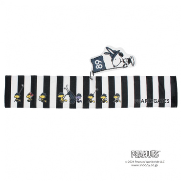 SNOOPY マフラータオル ボーダ柄 UNISEX 053-4184549